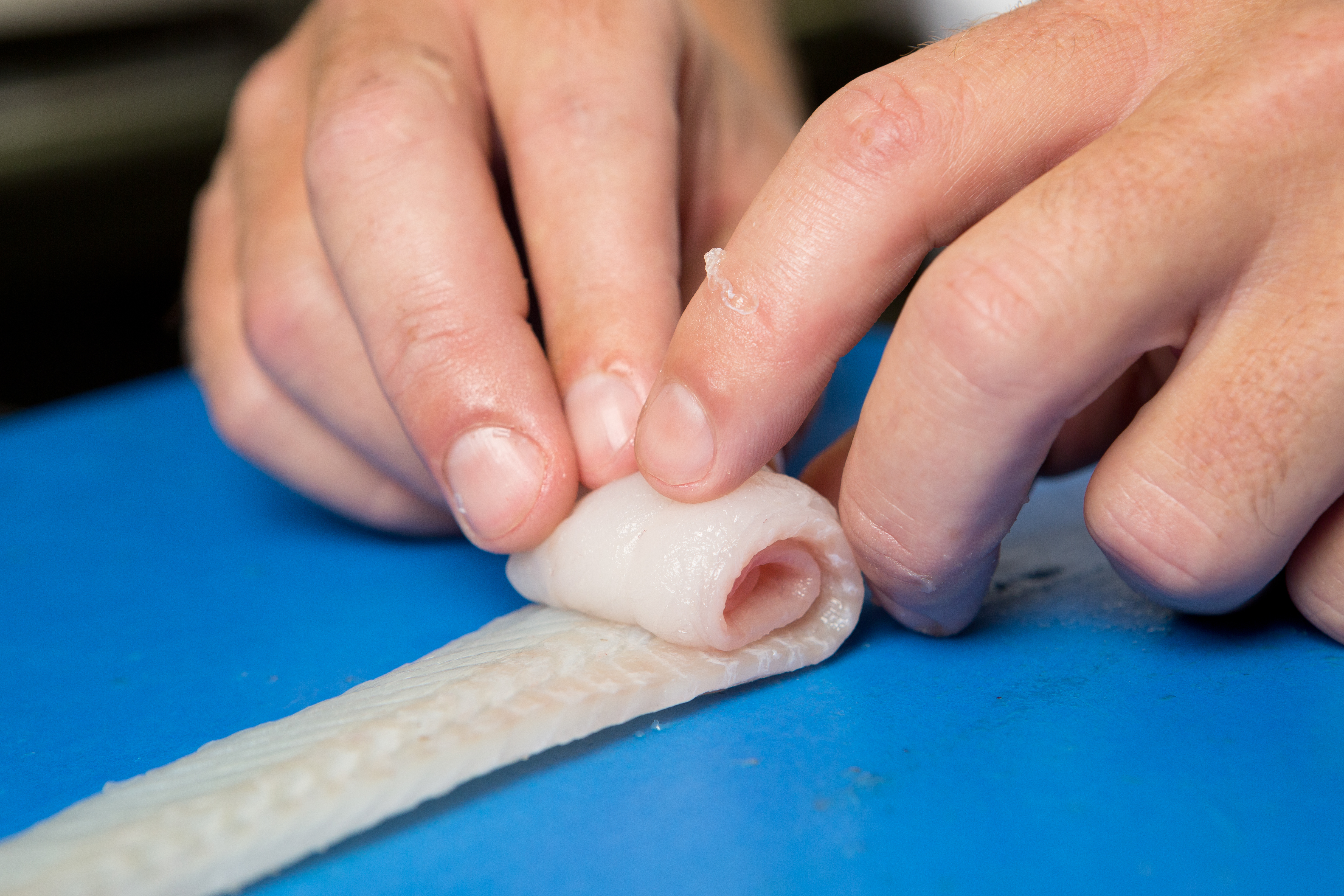 Rotolo di Coregone, spinaci e toma ossolana
