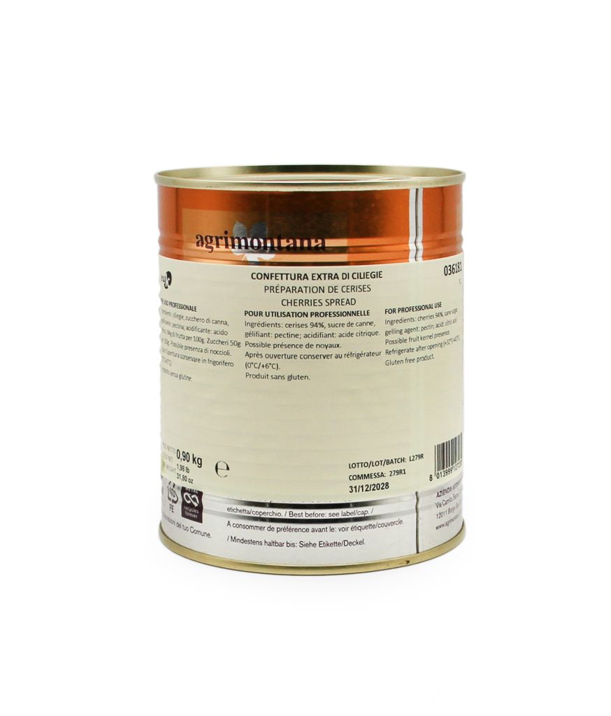 CONFETTURA CILIEGIA | CT: 6CF X 900g | AGRIMONTANA