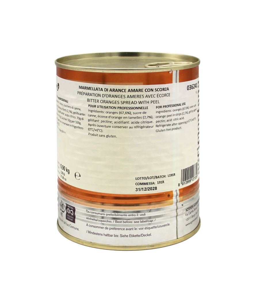 ARANCIA AMARA MARMELLATA | CT: 6CF X 900g | AGRIMONTANA