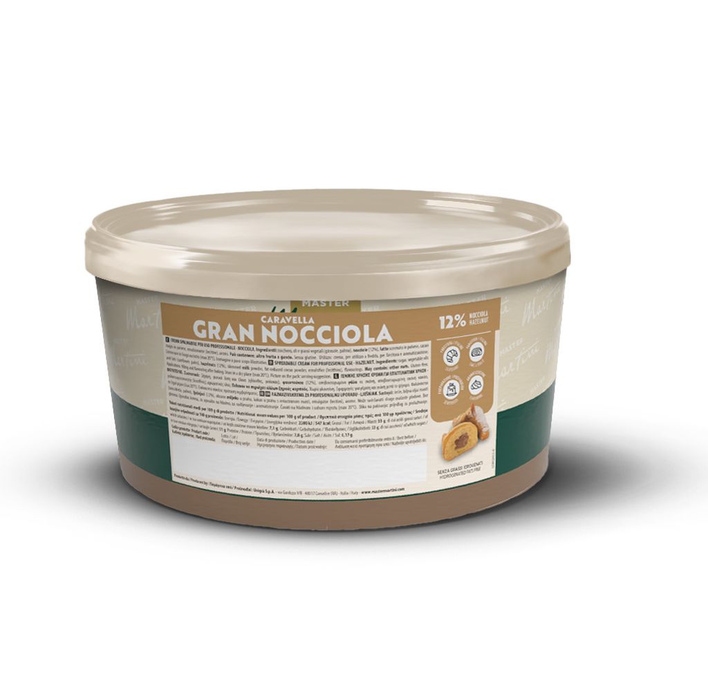 CREMA SPALMABILE NOCCIOLA SUPERIOR | 1PZ X 3kg | UNIGRA' - MARTINI FOOD SERVICE