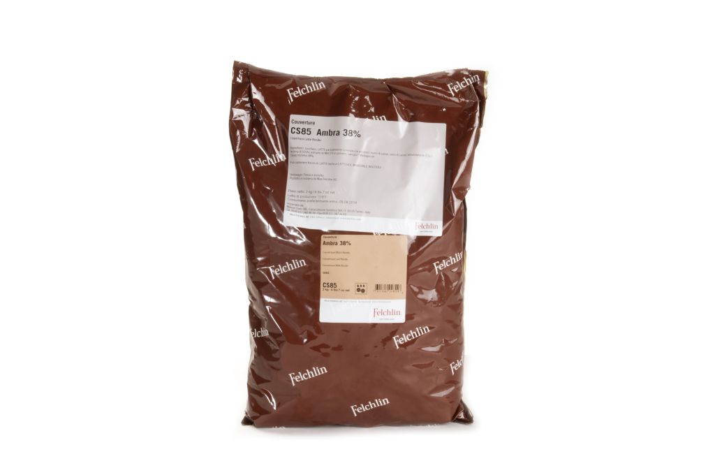 CIOCCOLATO LATTE AMBRA GOCCE | 3CF X 2kg | MAISON DOLCI - FELCHLIN