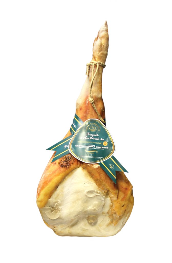 PROSCIUTTO CRUDO SAN DANIELE CON OSSO 18 MESI