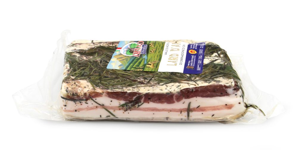 SUINO LARDO D'ARNAD SOTTOVUOTO DOP