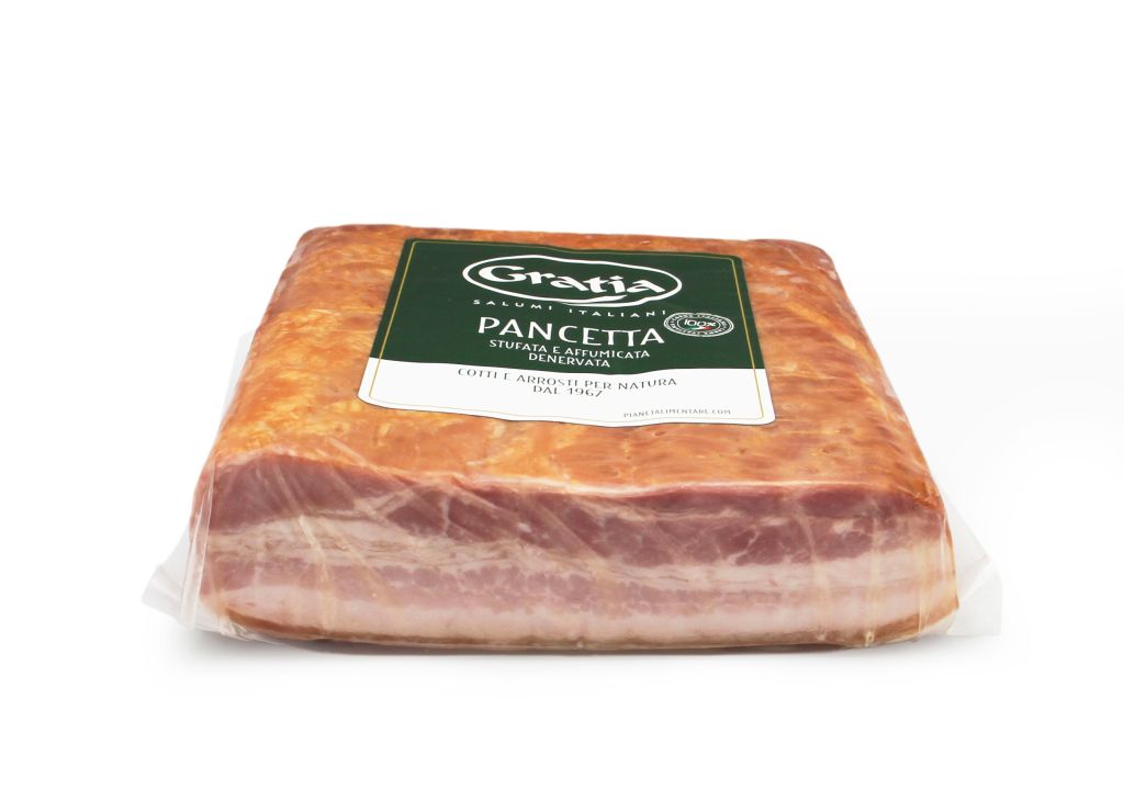 PANCETTA BACON STUFATA META' ITALIANA