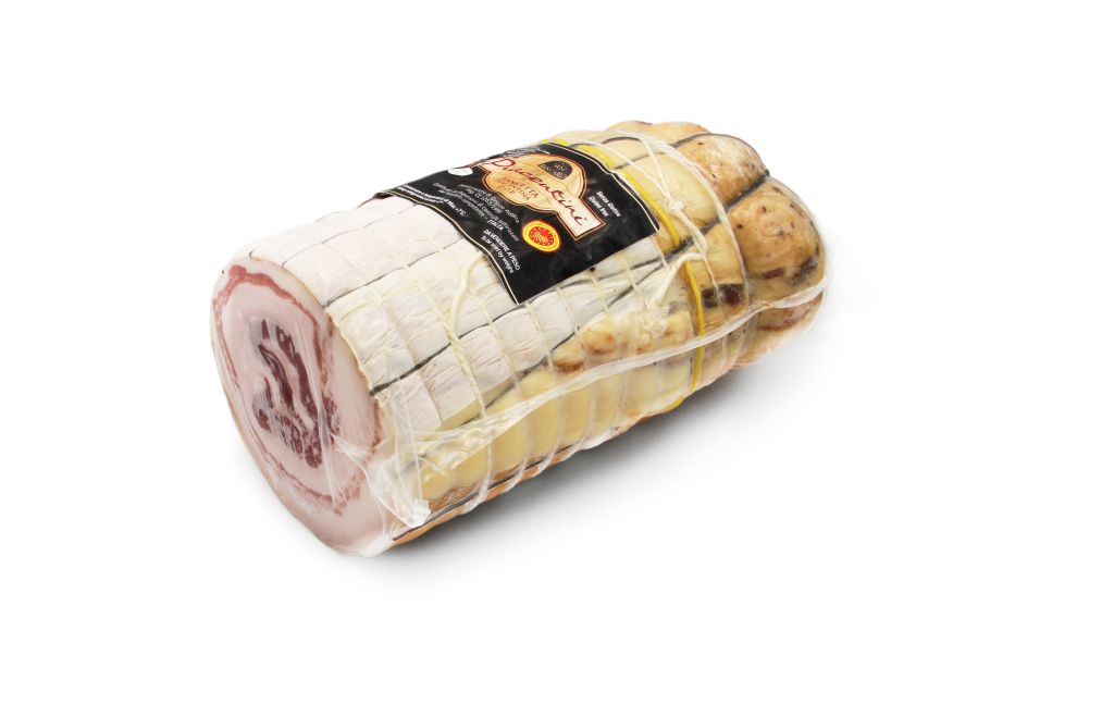 PANCETTA PIACENTINA META' SOTTOVUOTO DOP S.CARLO
