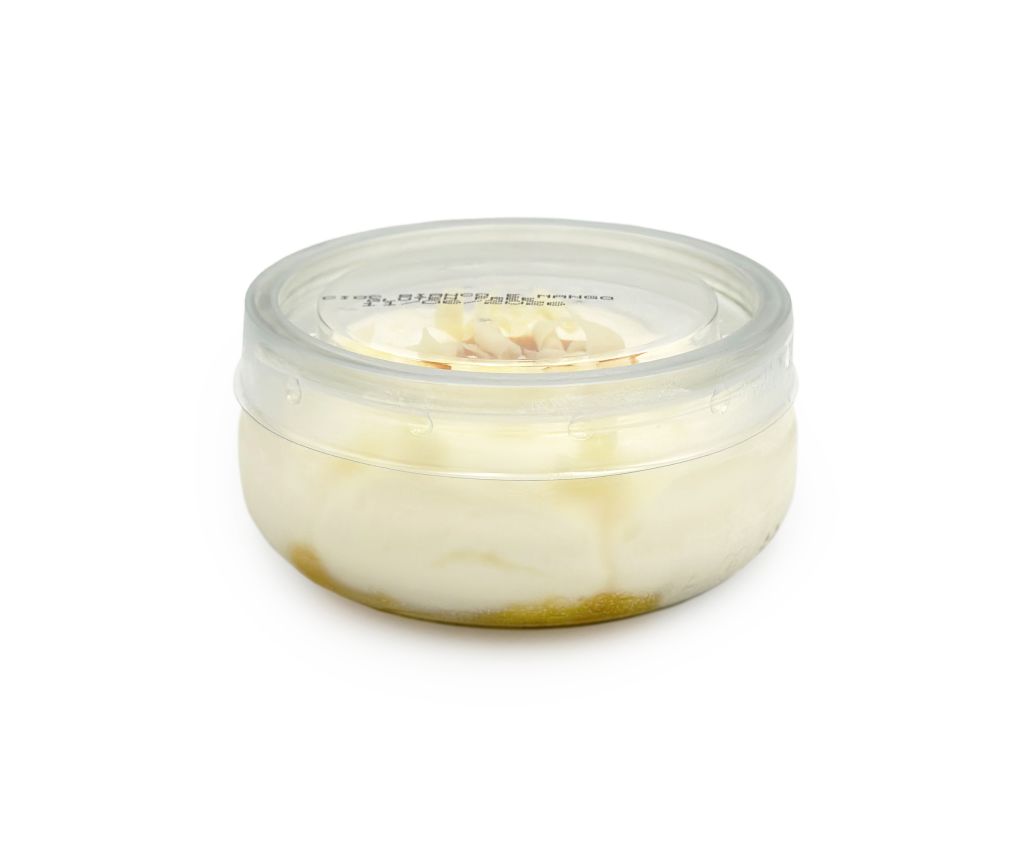 LEMON TART SENZA GLUTINE MONOPORZIONE VETRO | CT: 6PZ X 80g | PASTICCERIA QUADRIFOGLIO