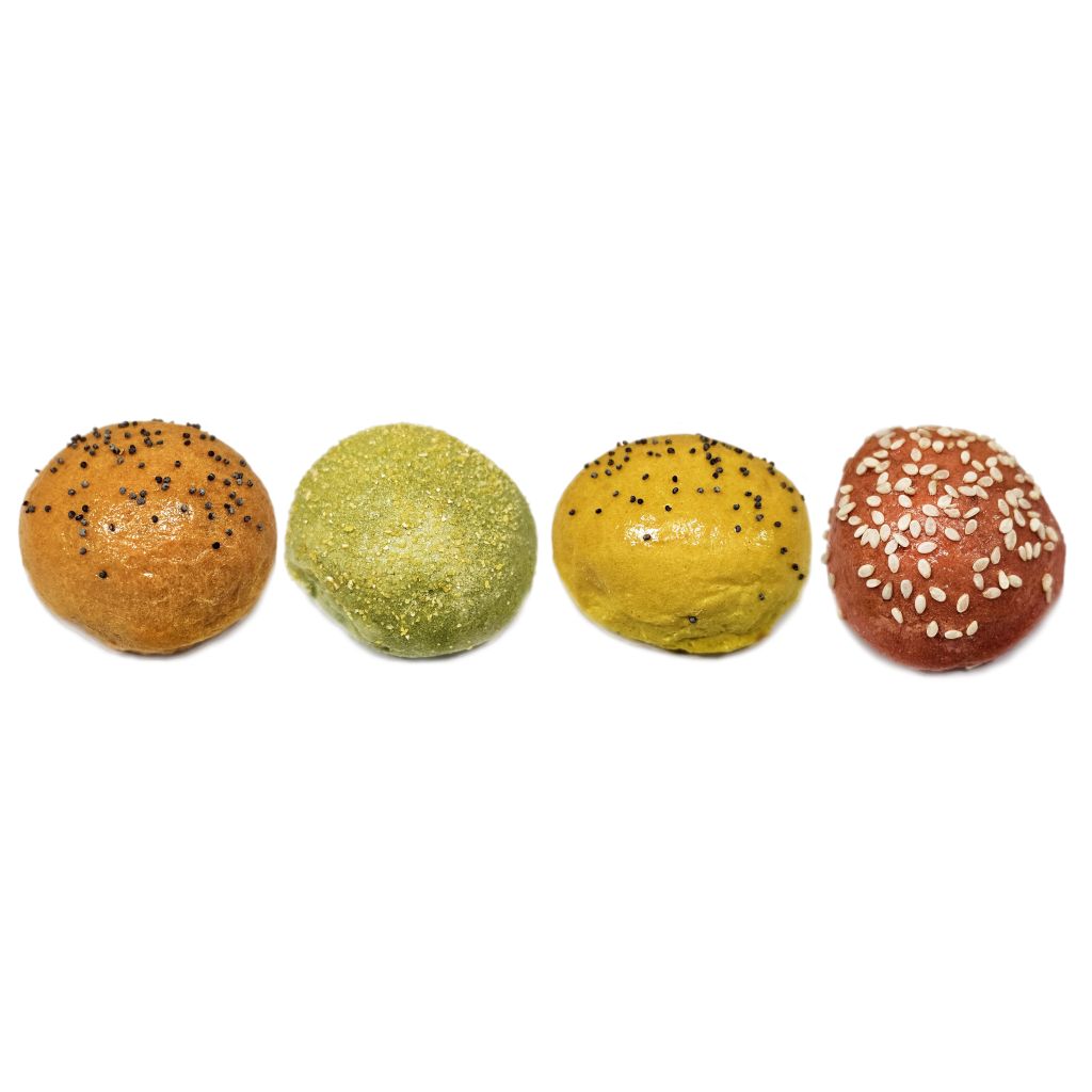 PETIT PANBRIOCHE 4 COL. ASS C/TOPPING | 1 CT X 100 PEZZI | ICEWER