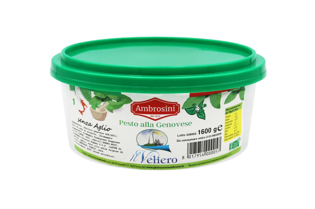 PESTO IL VELIERO AMBROSINI S/AGLIO X1,6kg FR