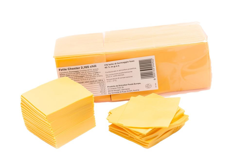 CHEDDAR CHESTER A FETTE X 2,2 kg LC