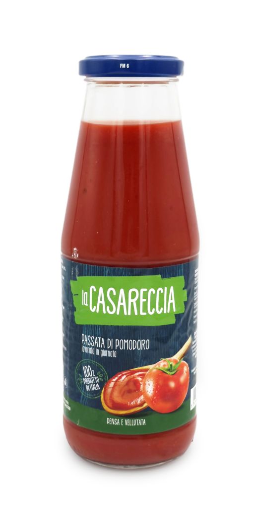 PASSATA POMODORO BOTTIGLIA 12X690g LA CASARECCIA