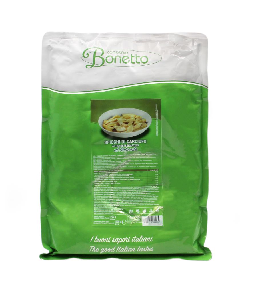 CARCIOFI SPICCHI NATURALI BUSTA 1,7kg