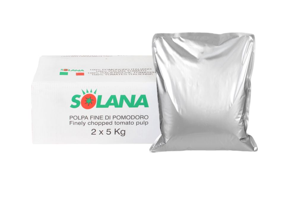 POLPA FINE POMODORO BAG BOX 2X5kg SOLANA