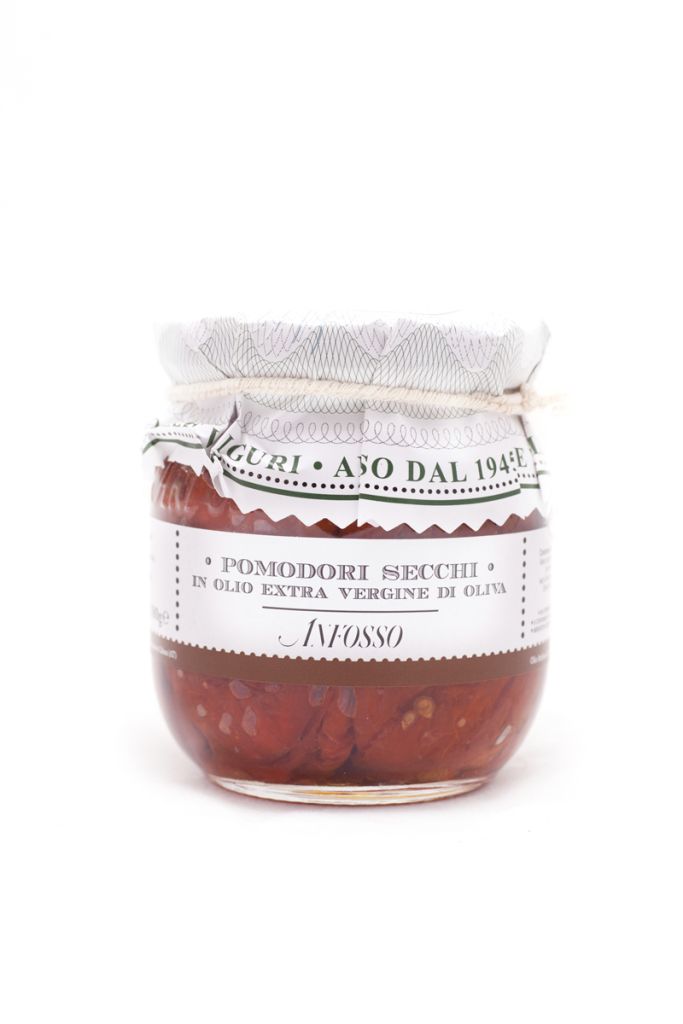 POMODORI SECCHI OLIO EXTRAVERGINE OLIVA | 1CT X 2cf X 1kg | ANFOSSO