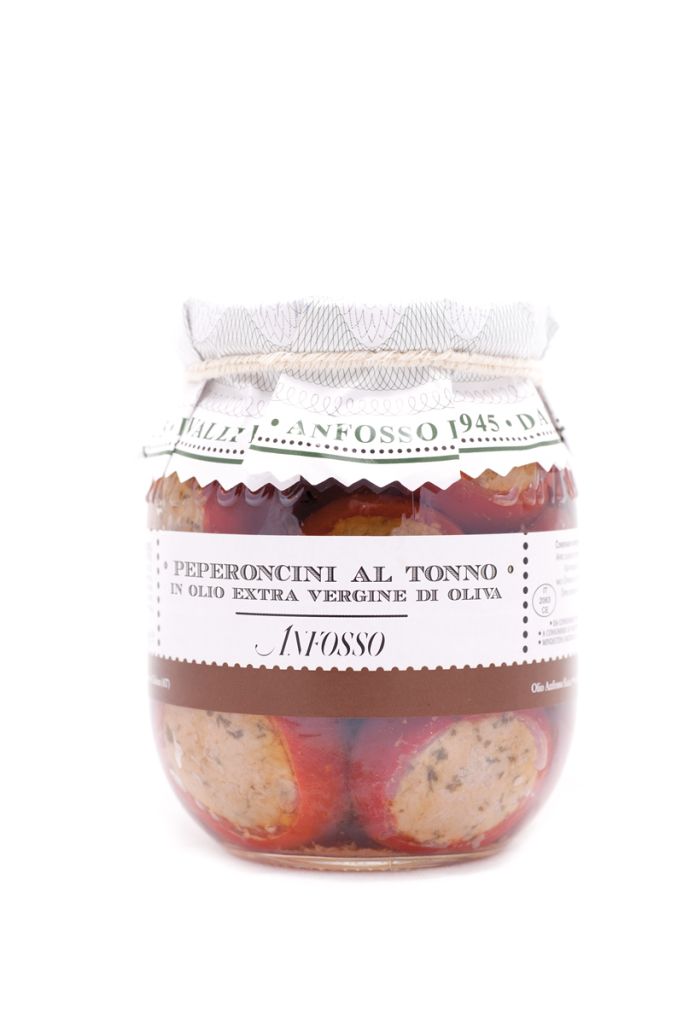 PEPERONCINI FARCITI TONNO | 1CT X 2cf X 1kg | ANFOSSO