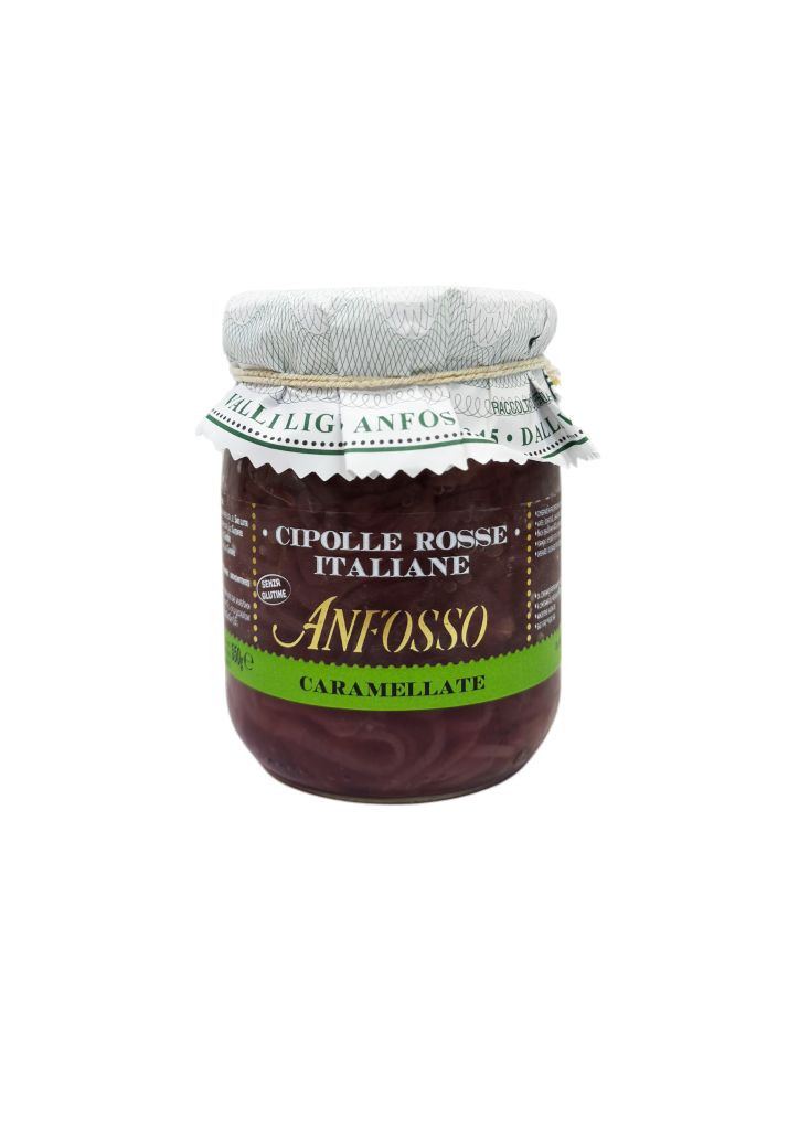 CIPOLLA ROSSA CARAMELLATA | CT: 2CF X 550g | ANFOSSO