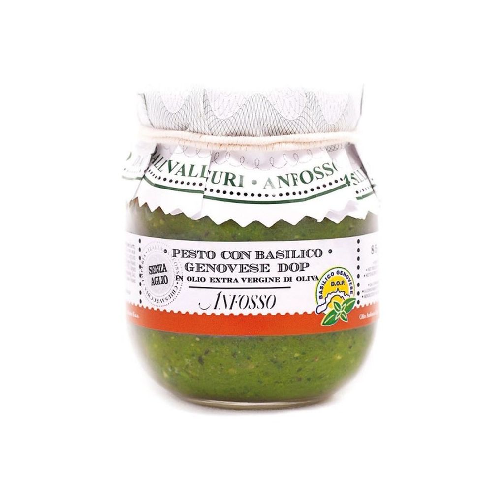 PESTO GENOVESE SENZA AGLIO | 1CT X 2pz X 950g | ANFOSSO