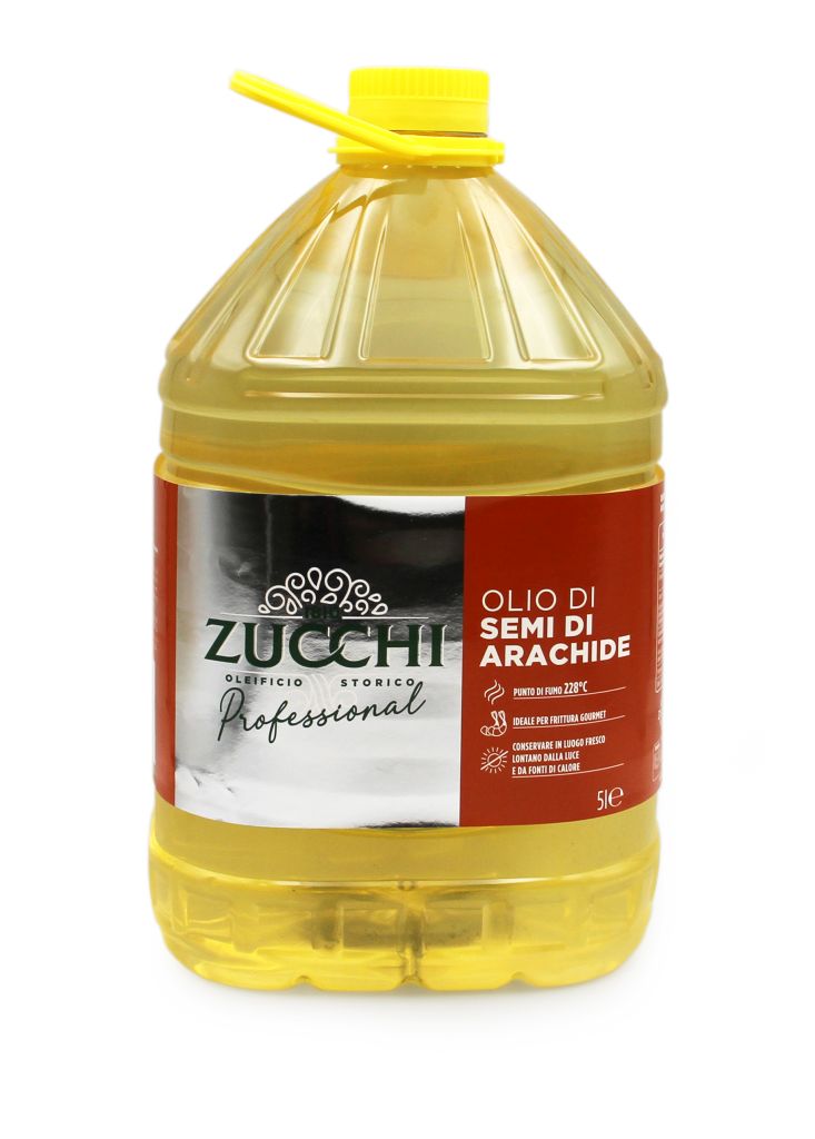 OLIO SEMI ARACHIDE PET 2X5l PROFESSIONAL | CT: 2CF X 5l | OLEIFICIO ZUCCHI