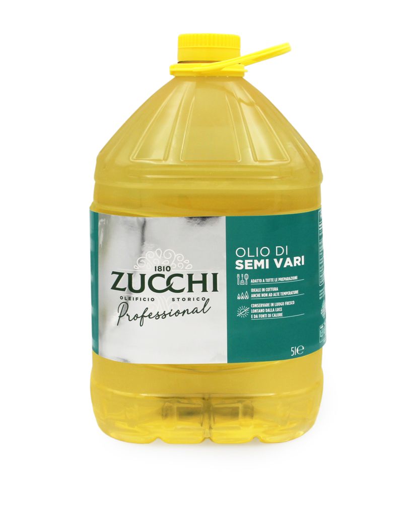 OLIO SEMI VARI PET 2X5l PROFESSIONAL | CT: 2CF X 5l | OLEIFICIO ZUCCHI