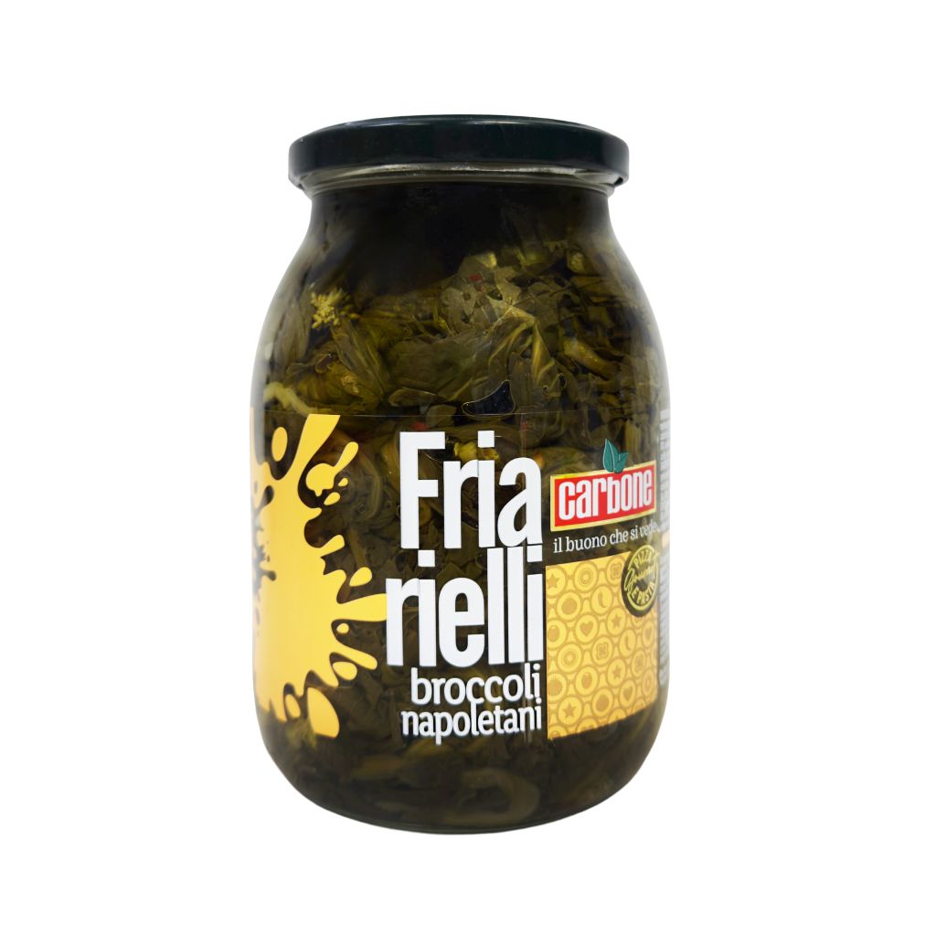 BROCCOLO FRIARIELLO NAPOLETANO OLIO 1062ml CARBONE