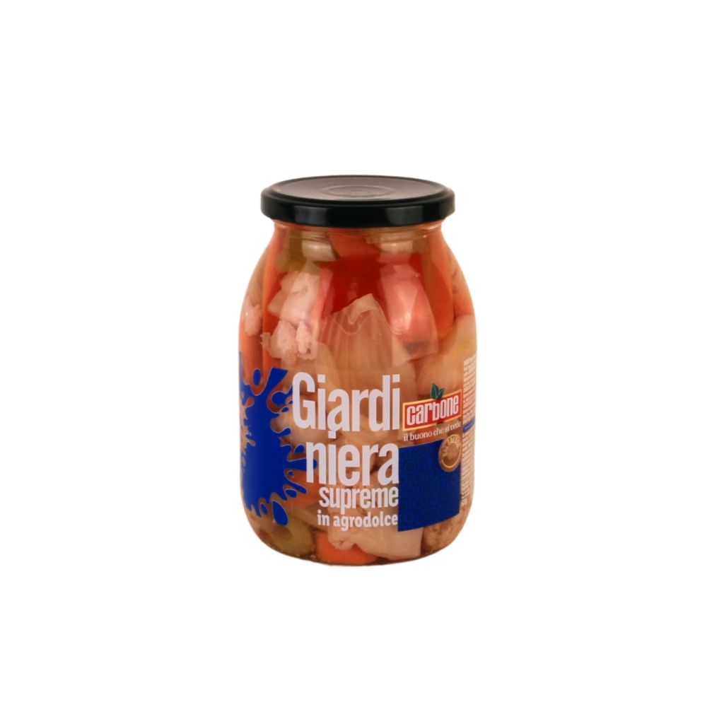 GIARDINIERA IN AGRODOLCE VASO 950g CARBONE