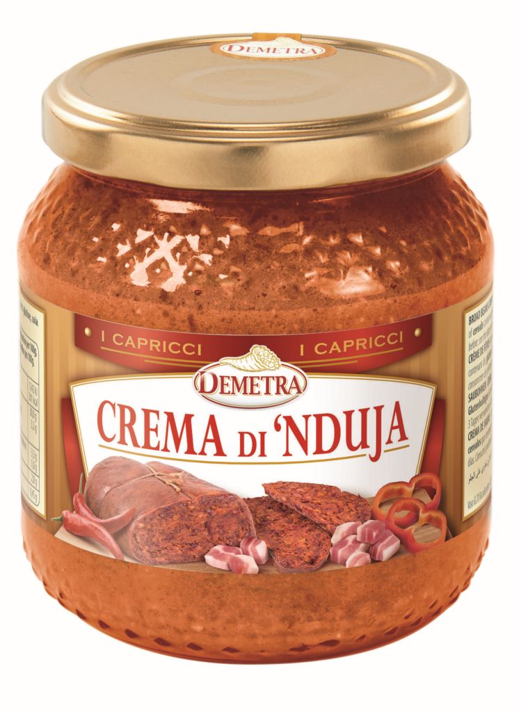 CREMA DI 'NDUJA | CT: 6CF X 530g | DEMETRA