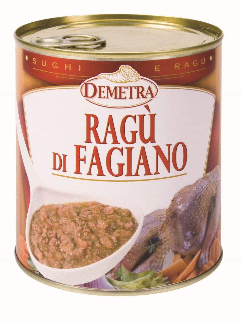 RAGU' FAGIANO | 6CF X 820g | DEMETRA