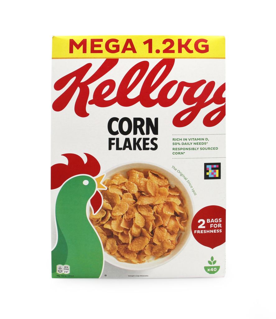 CORN FLAKES 4X1,2kg KELLOGG'S