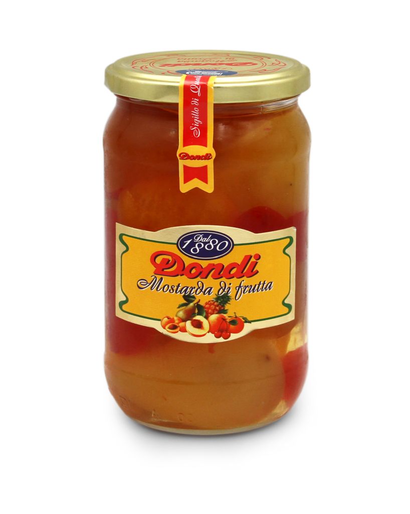 MOSTARDA FRUTTA VASO VETRO 720g DONDI