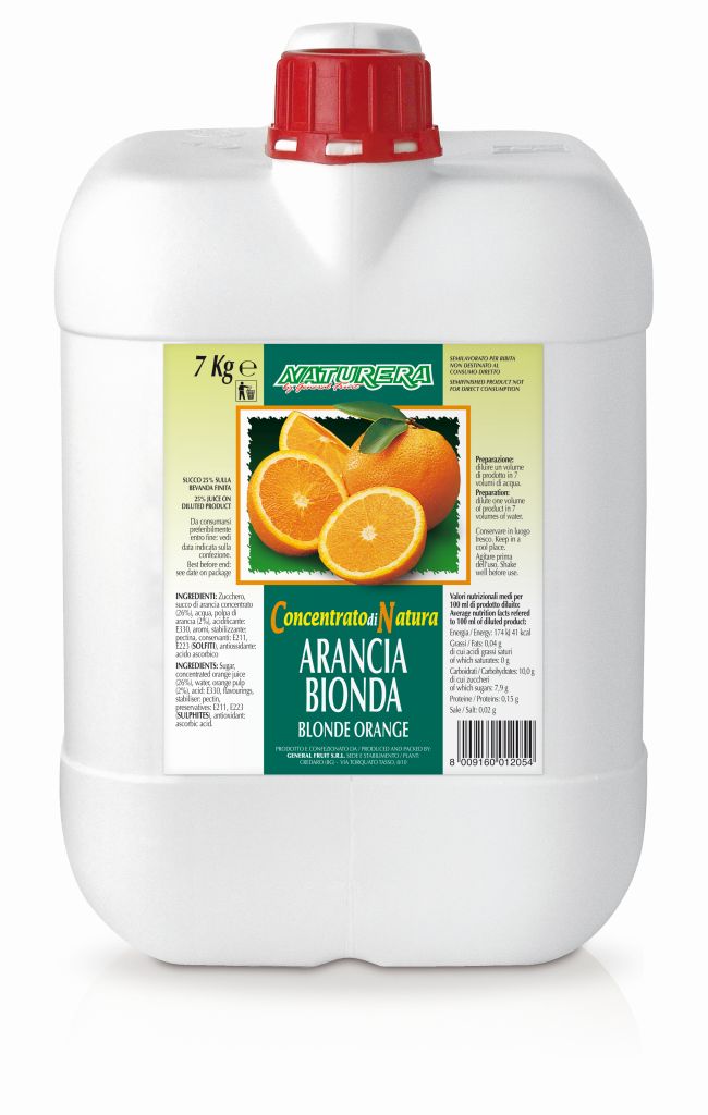 SUCCO ARANCIA BIONDA CONCENTRATO | 2CF X 7kg | GENERAL FRUIT