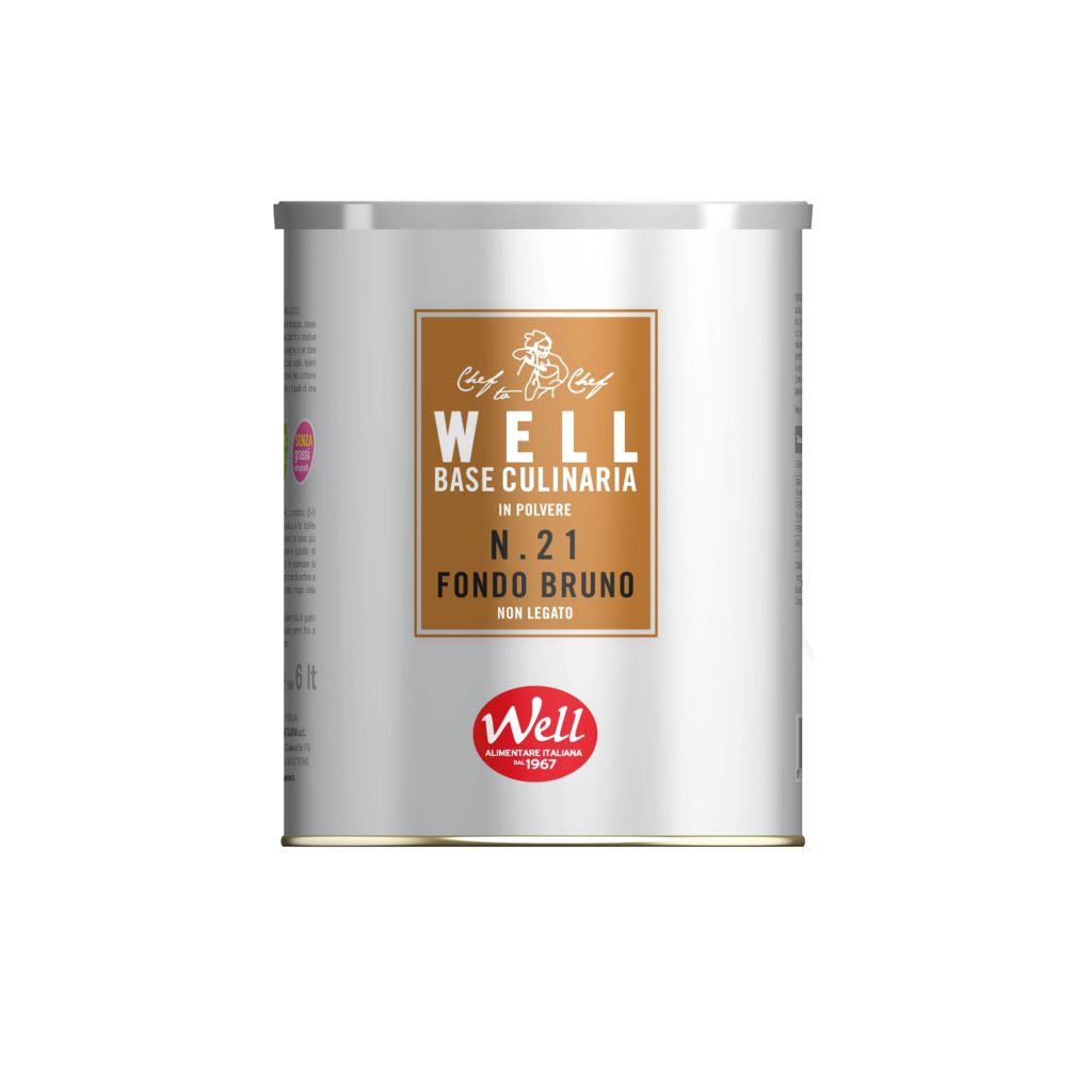 WELL N 21 FONDO BRUNO X400g NON LEGATO