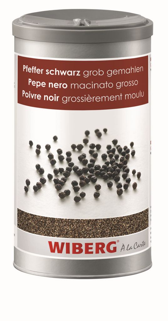 PEPE NERO MACINATO GROSSO | 6CF X 580g | WIBERG