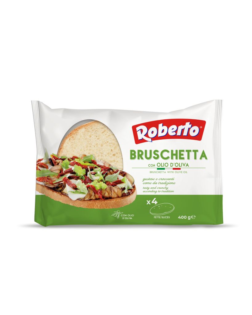 PANE BRUSCHETTA ESSENZA 8CFX400g ROBERTO