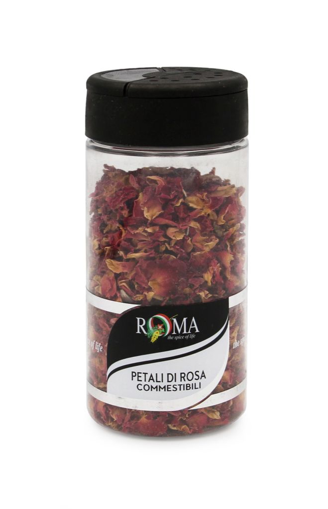 PETALI DI ROSA ROSSA COMMESTIBILI | 6CF X 20g | ROMA FINE FOODS