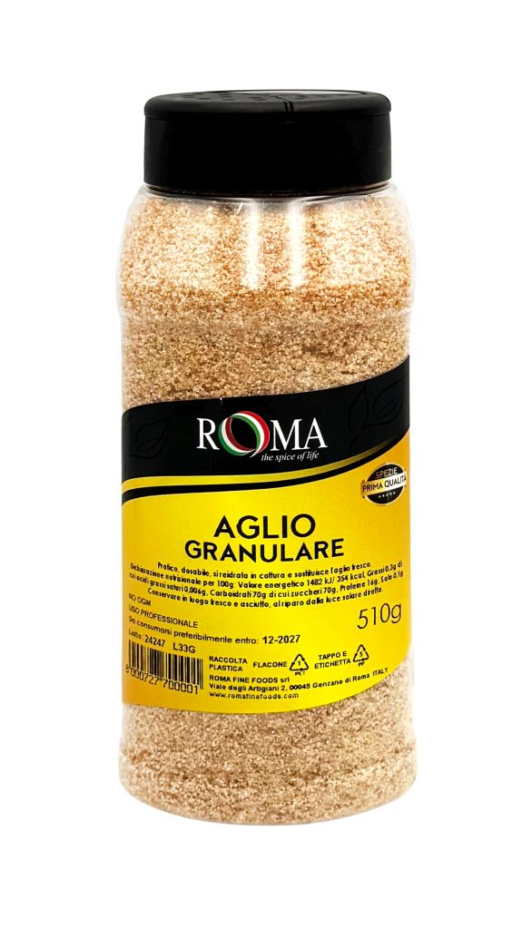 AGLIO GRANULARE | 6CF X 510g | ROMA FINE FOODS