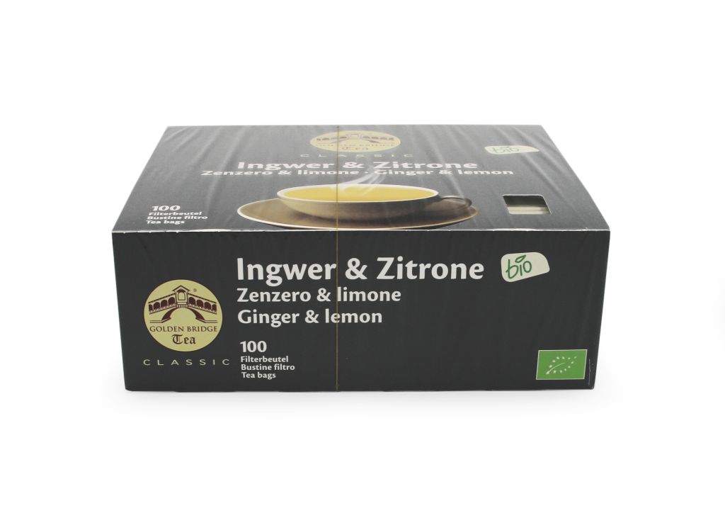 TISANA ZENZERO E LIMONE -BIO