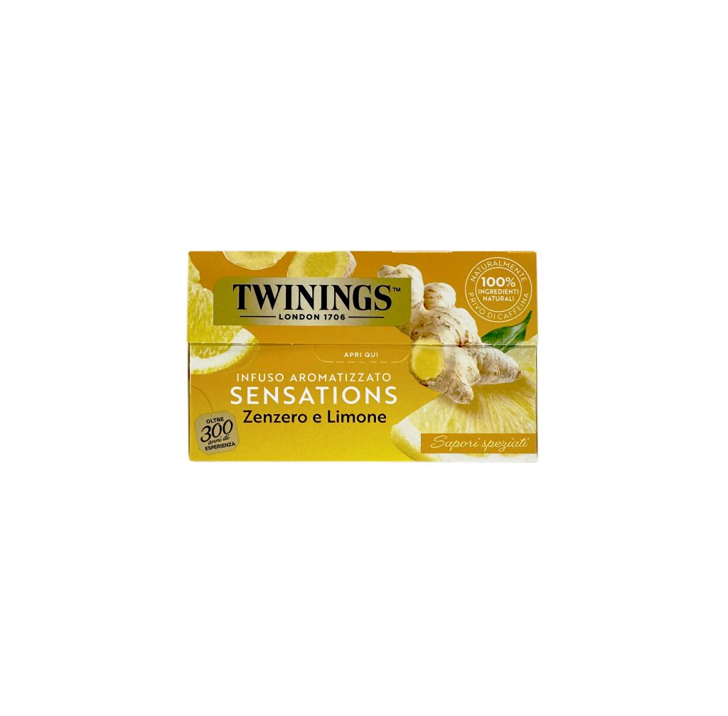 INFUSO ZENZERO E LIMONE 6X20filtri TWININGS