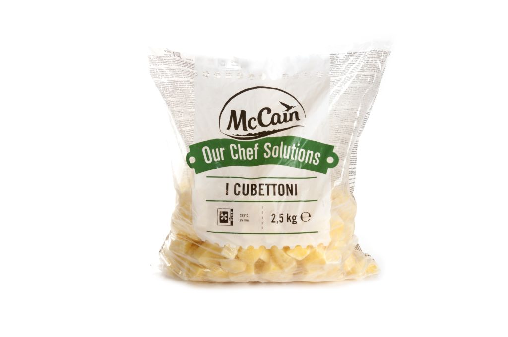 PATATE CUBETTONI NATUR | 5CF X 2,5kg | MC CAIN