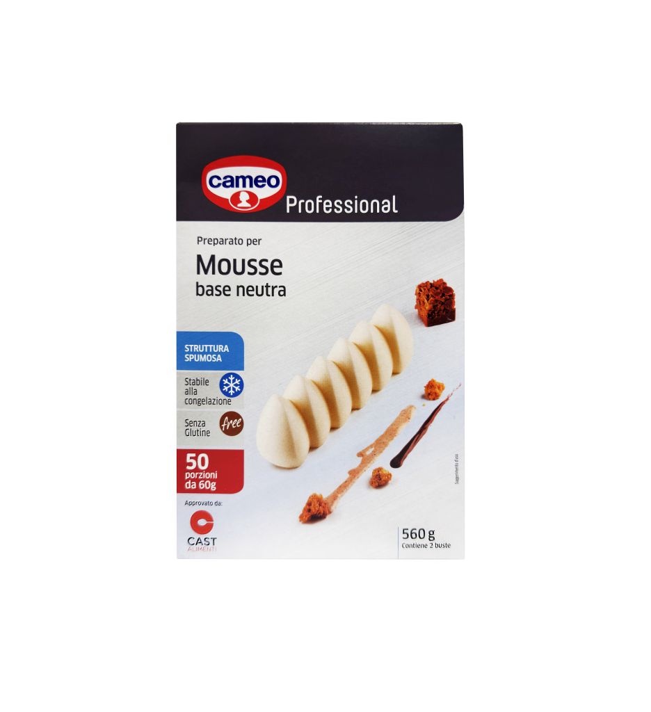 PREPARATO MOUSSE BASE NEUTRA 560g CAMEO