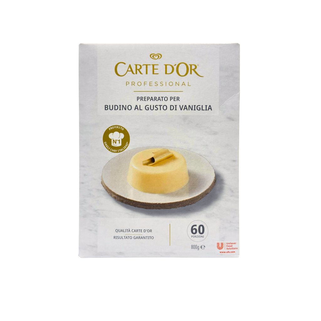 BUDINO VANIGLIA | 6CF X 800g | CARTE D'OR