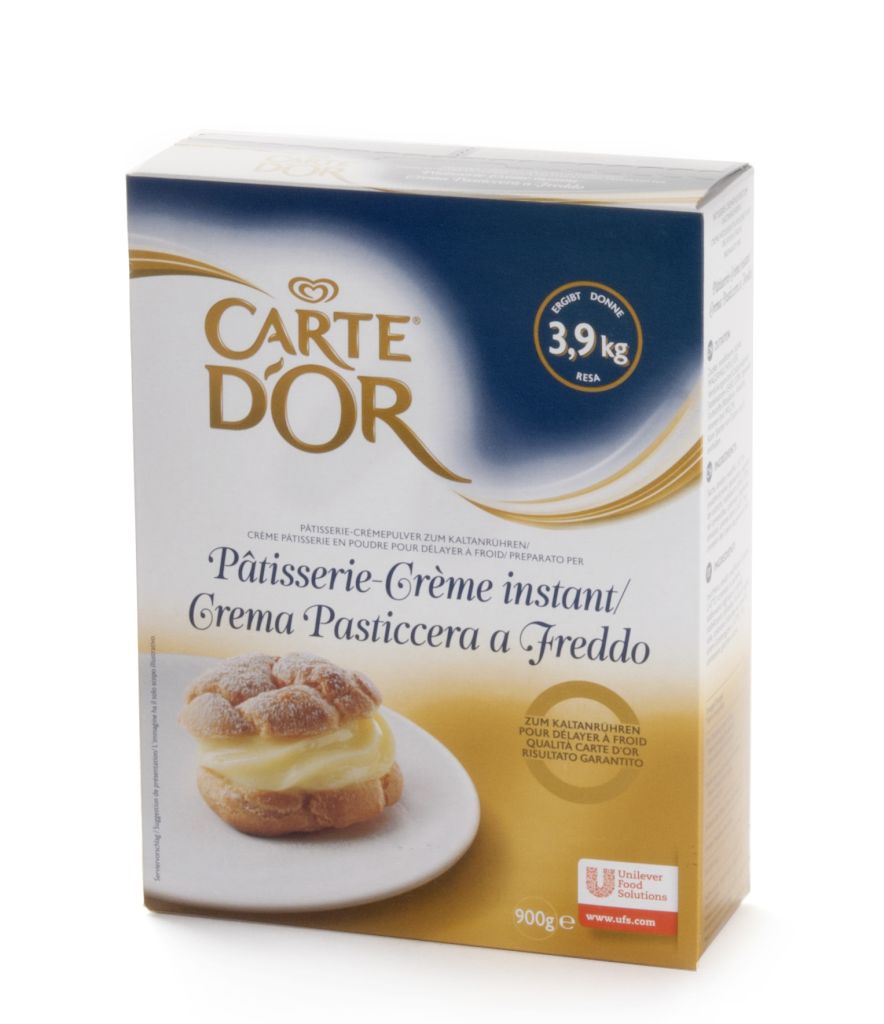 CREMA PASTICCERA FREDDO SENZA GLUTINE | 6CF X 900g | CARTE D'OR