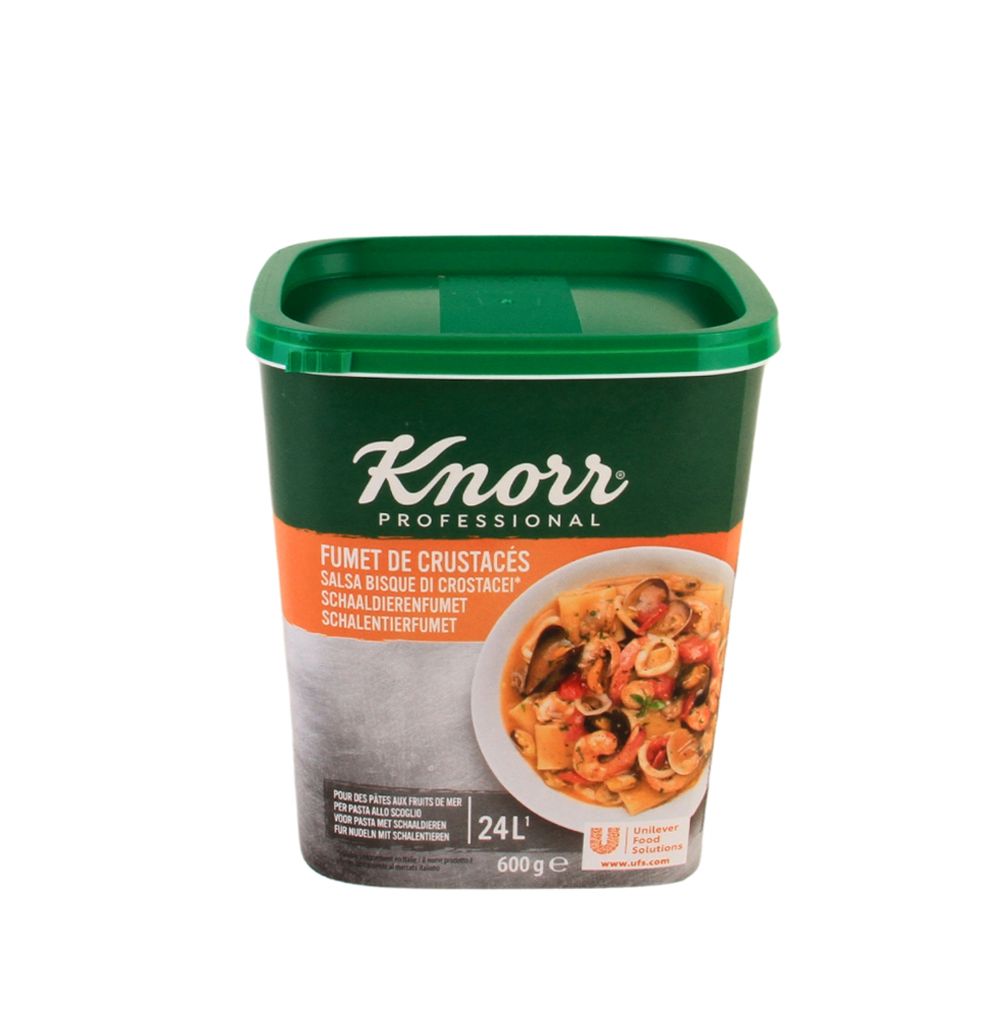 SALSA BISQUE DI CROSTACEI | CT: 6CF X 600g | KNORR
