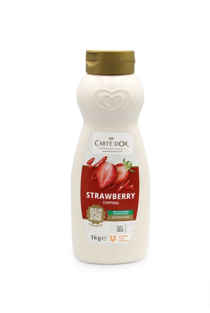 TOPPING FRAGOLA SENZA GLUTINE | 6CF X 1000gr | CARTE D'OR