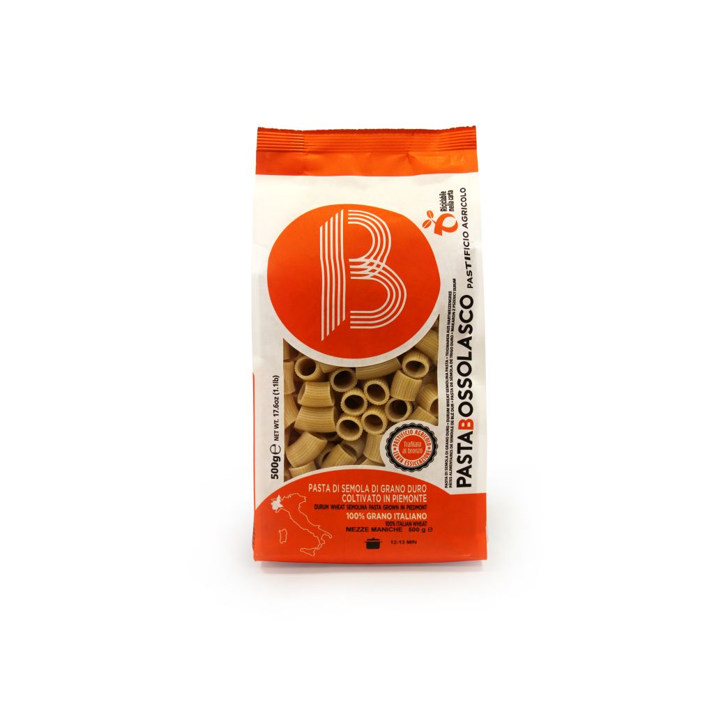 MEZZE MANICHE | CT: 12CF X 500g | PASTA BOSSOLASCO