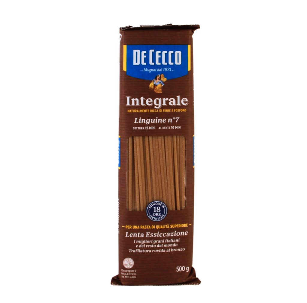 LINGUINE INTEGRALI 7 | CT: 24CF X 500g | DE CECCO
