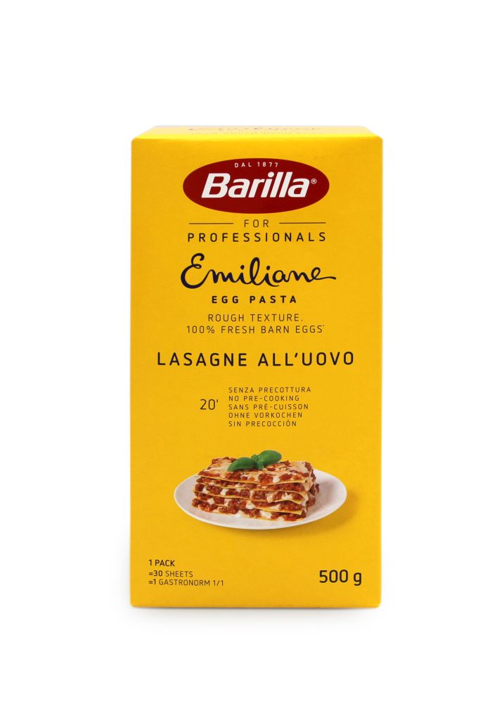 PASTA LASAGNE EMILIANE CHEF | 1CT X 3kg | BARILLA