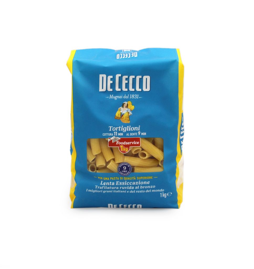 TORTIGLIONI 23 FOOD SERVICE | 12CF X 1kg | DE CECCO CATERING