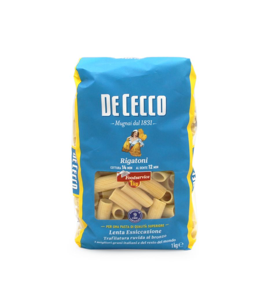 RIGATONI 24 FOOD SERVICE | 12CF X 1kg | DE CECCO CATERING