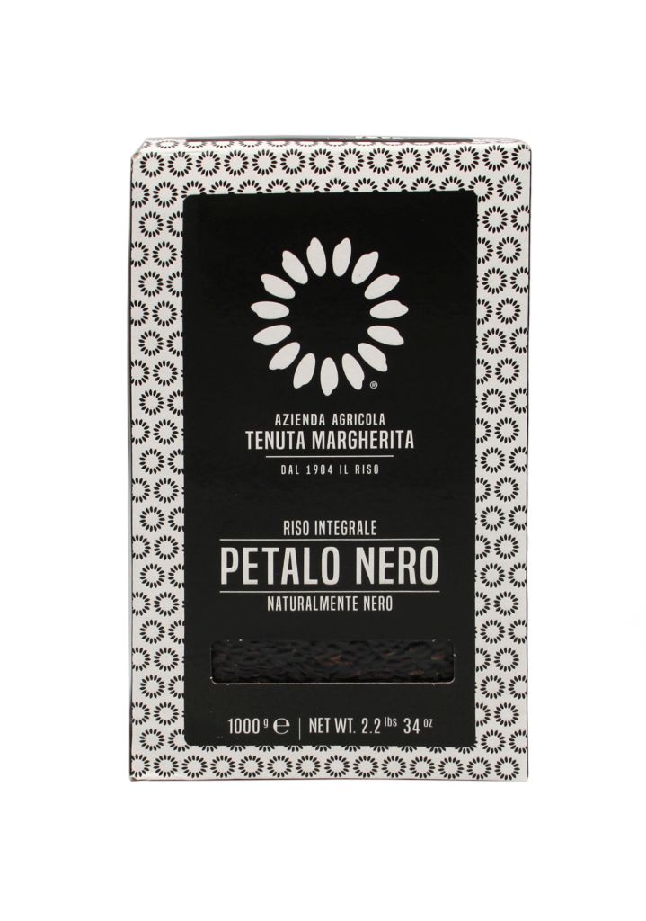 RISO INTEGRALE PETALO NERO 1kg T/MARGHERITA