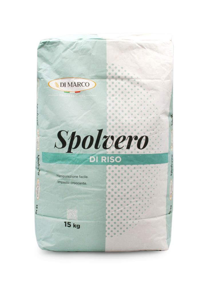 FARINA SPOLVERO DI RISO BIANCO 15kg DI MARCO