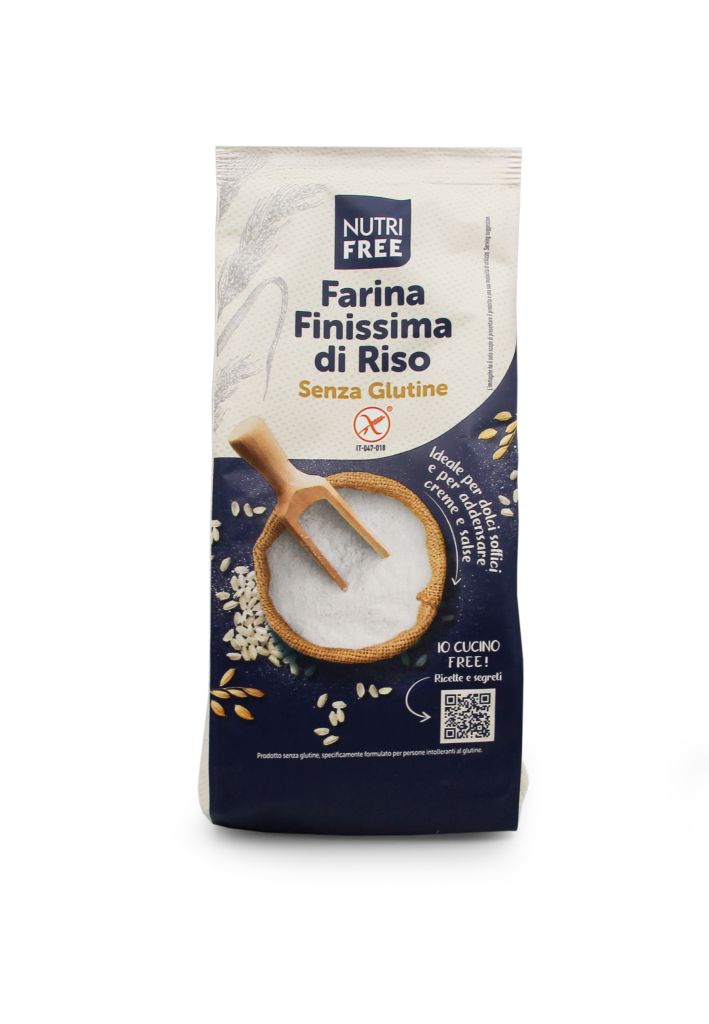 FARINA RISO FINISSIMA SENZA GLUTINE | 10CF X 500g | NTFOOD